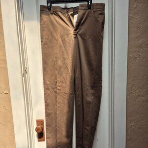Cherokee Brown Straight Leg Dress Pants - 30x32